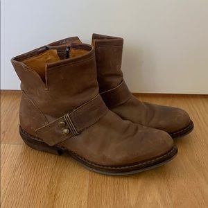 Fiorentini + Baker Brown Mocha Ankle Booties